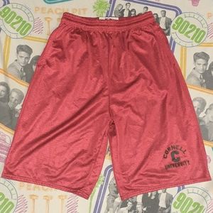 Cornell University Big Red Bears Basketball Jersey Shorts  Bear New York City